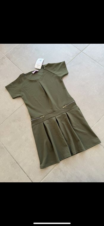 Robe Kaki 10 ans