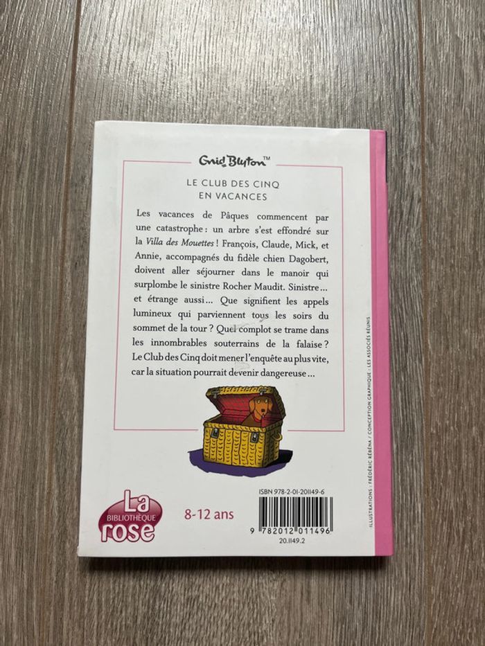 Livre le club des 5 En vacances - photo numéro 3