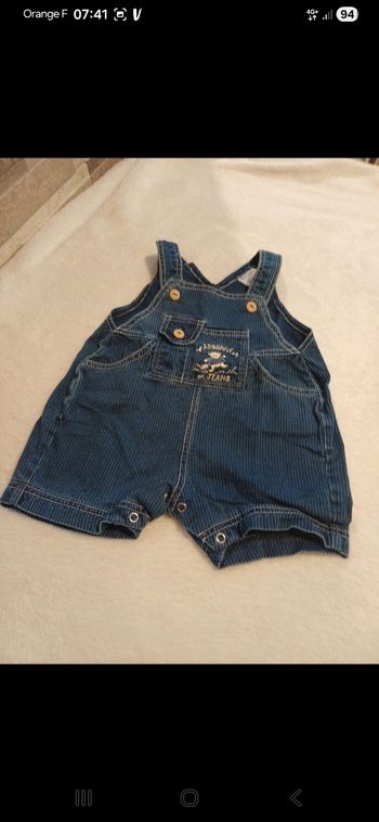 Salopette bébé taille 3 mois