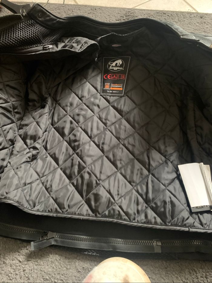 Blouson moto cuir Furygan Sherman Evo L - photo numéro 9