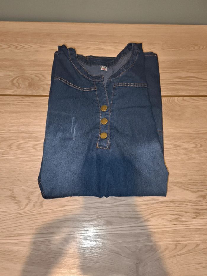 Robe en jeans