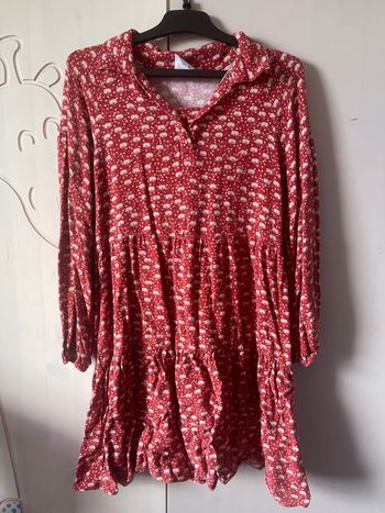 Robe de mi saison Zara à manche longue taille 10 ans 