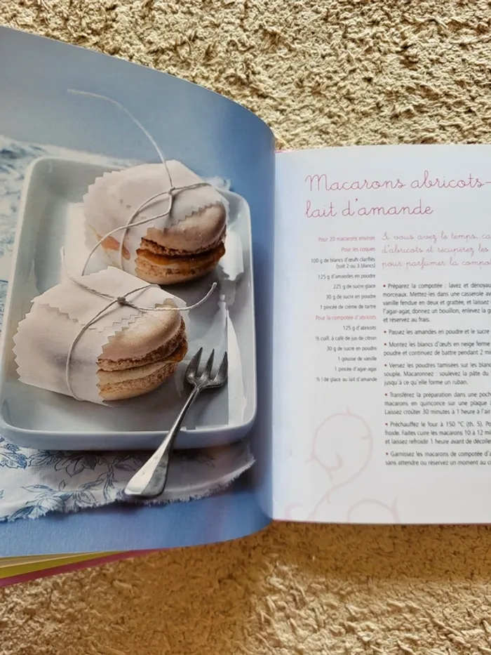 Livre de cuisine "Macarons et Millefeuilles" Natacha Arnoult - photo numéro 8