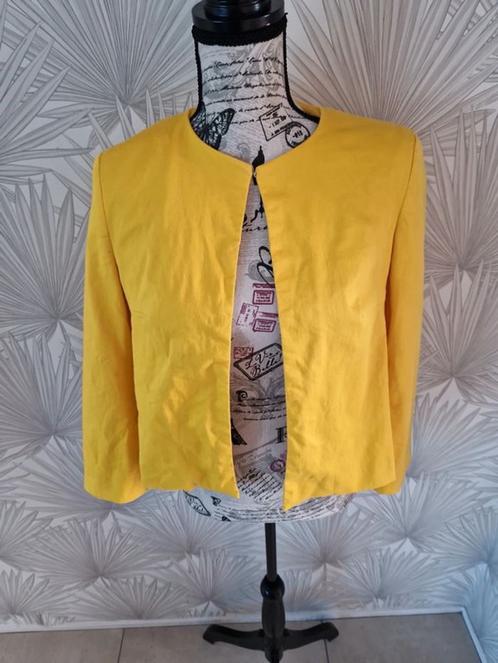 Jolie veste blazer Etam taille 36 - photo numéro 3