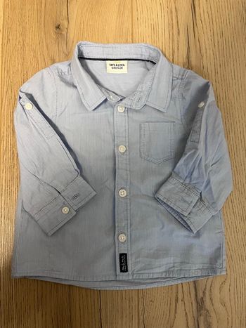 Chemise bleu clair Tape à l’œil