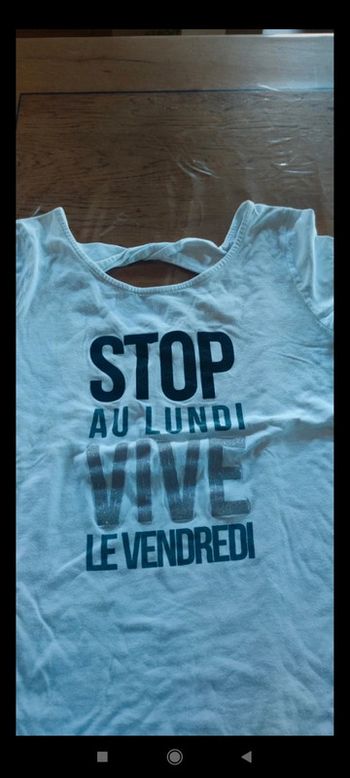 Maillot humouristique manches courtes S