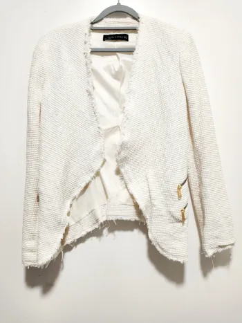 Veste blanche Zara Woman Taille S