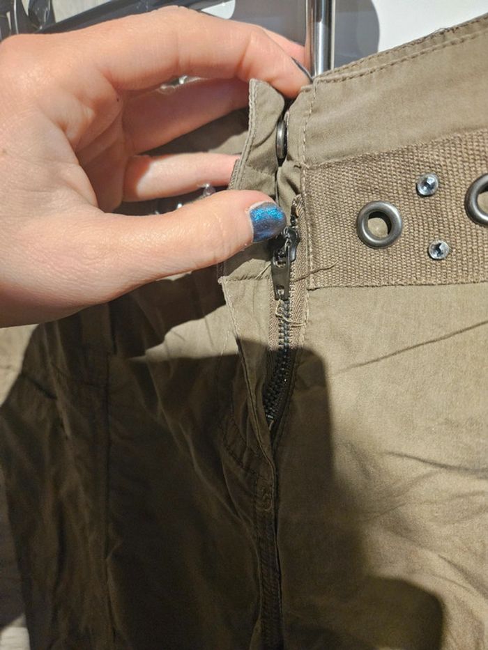 Pantalon marron Protest taille 42 - photo numéro 3