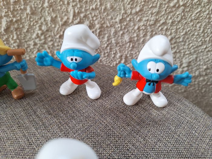 6 figurines schtroumpfs 2018 - photo numéro 4