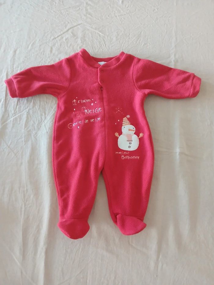 Pyjama mixte 1 mois