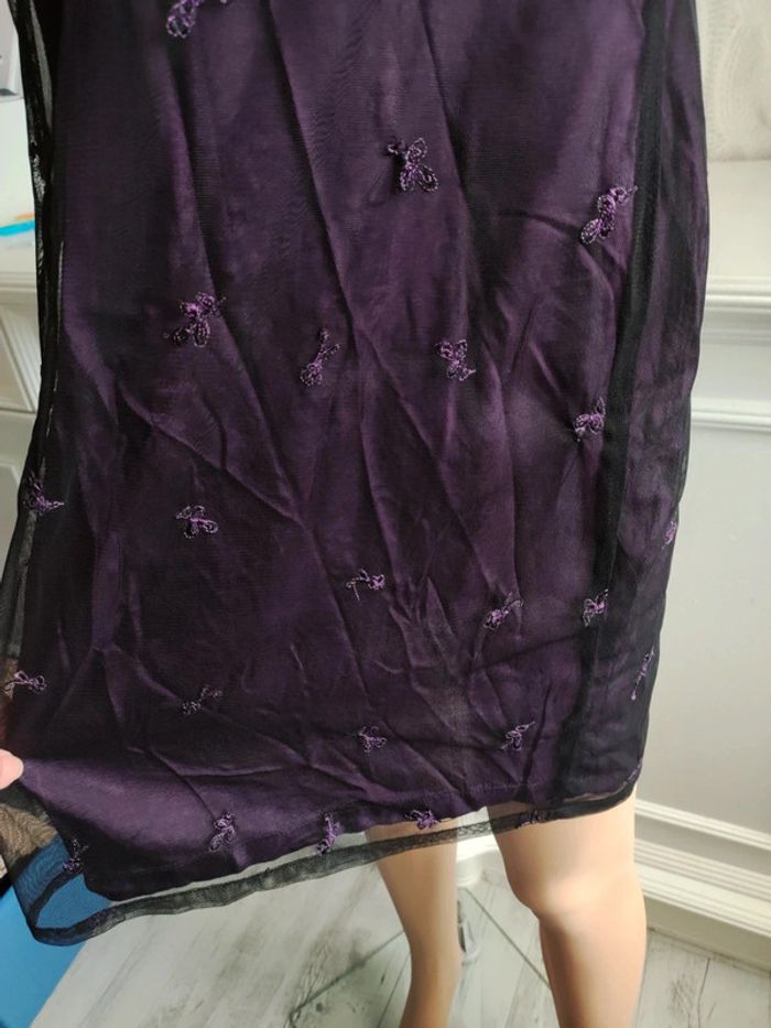 Petite robe violette chic taille 36/38 autre ton - photo numéro 4