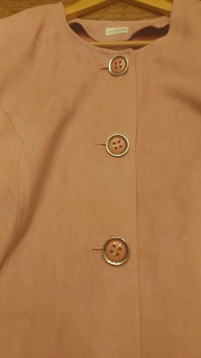 Veste légère rose Atelier G/S  Fr 48 - photo numéro 4
