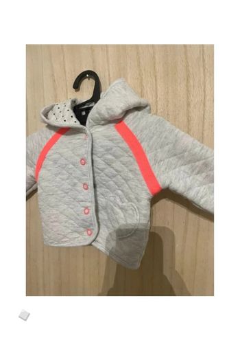 Veste avec capuche - 1 mois