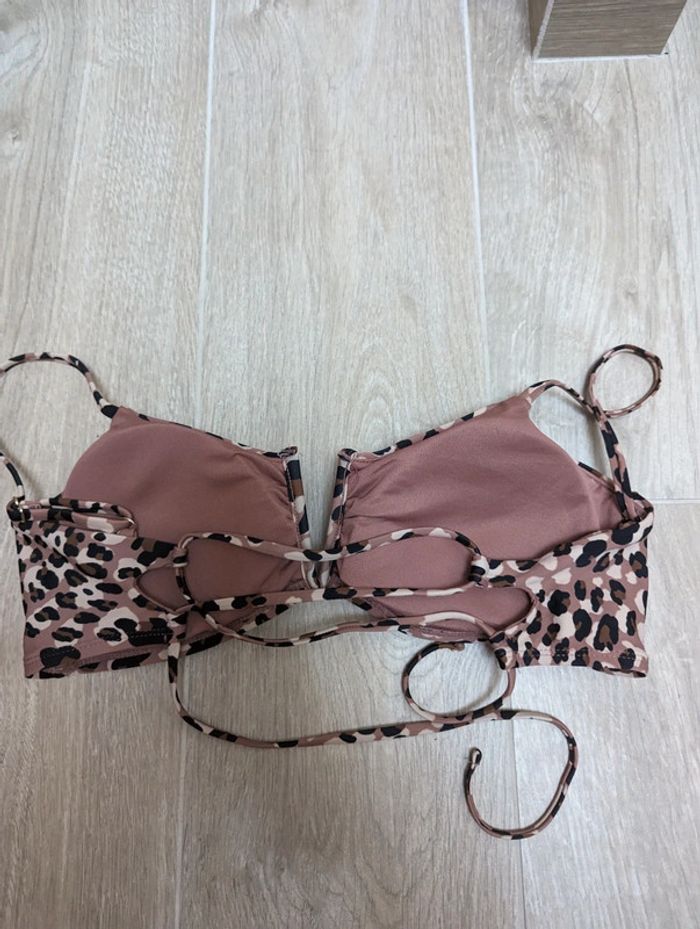 Maillot de bain léopard 2 pièces - photo numéro 2