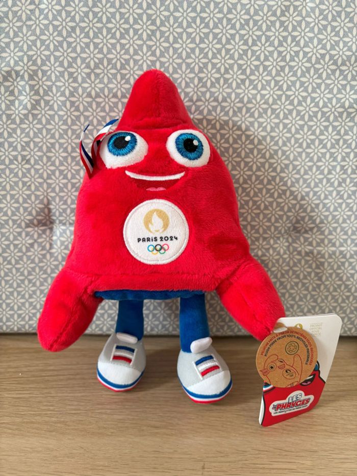 Peluche "La Phryge Olympique 21cm " JO Paris 2024 - photo numéro 2