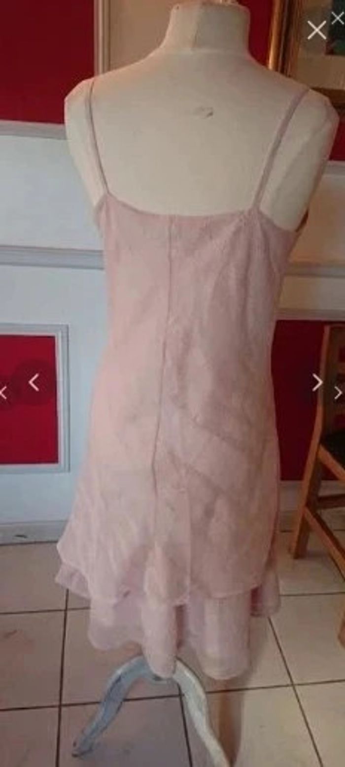 Robe rose chique été gardénia t 40 42 - photo numéro 5