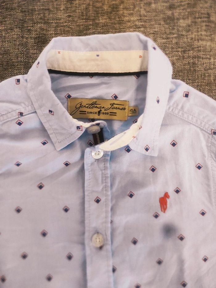 Chemise gentleman farmer 4 ans 🐎 - photo numéro 2