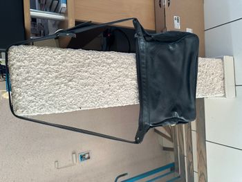 sac bandoulière noir vintage