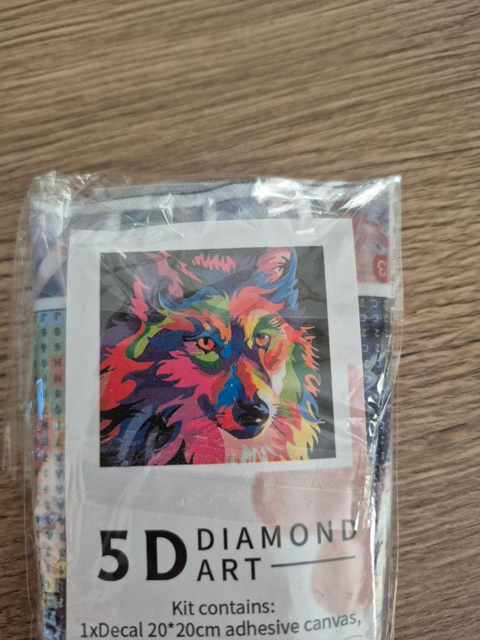 Diamond Painting Loup - photo numéro 2