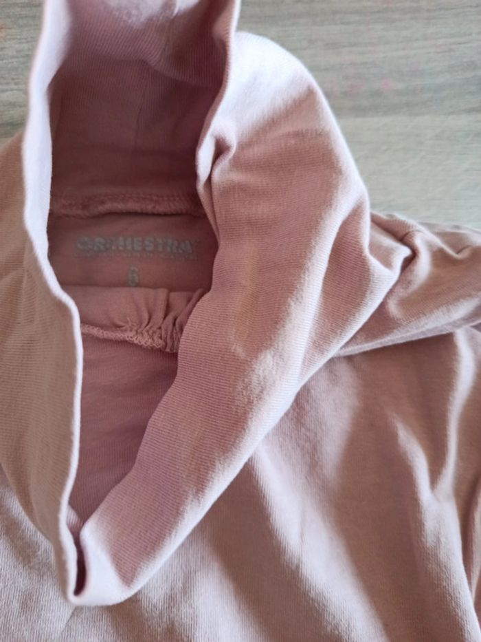 Sous pull vieux rose clair - photo numéro 2