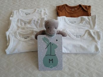 Lot mixe Marcel et bodies manches courtes