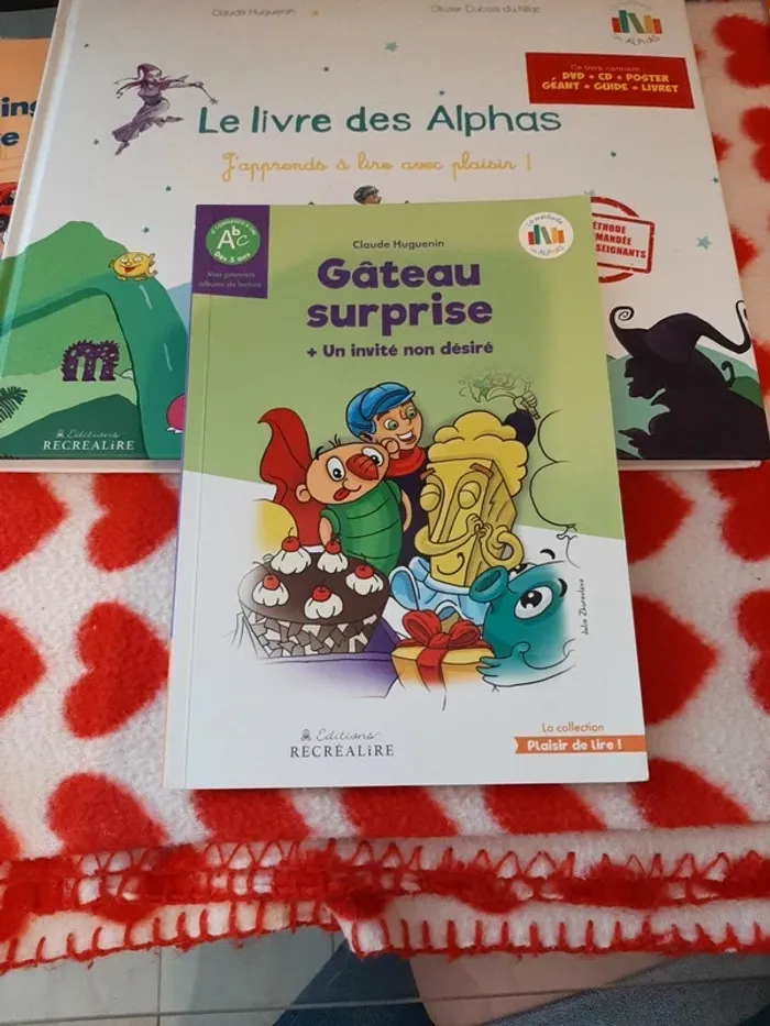 Lot  livres  1ère lecture cp methode les alphas - photo numéro 9