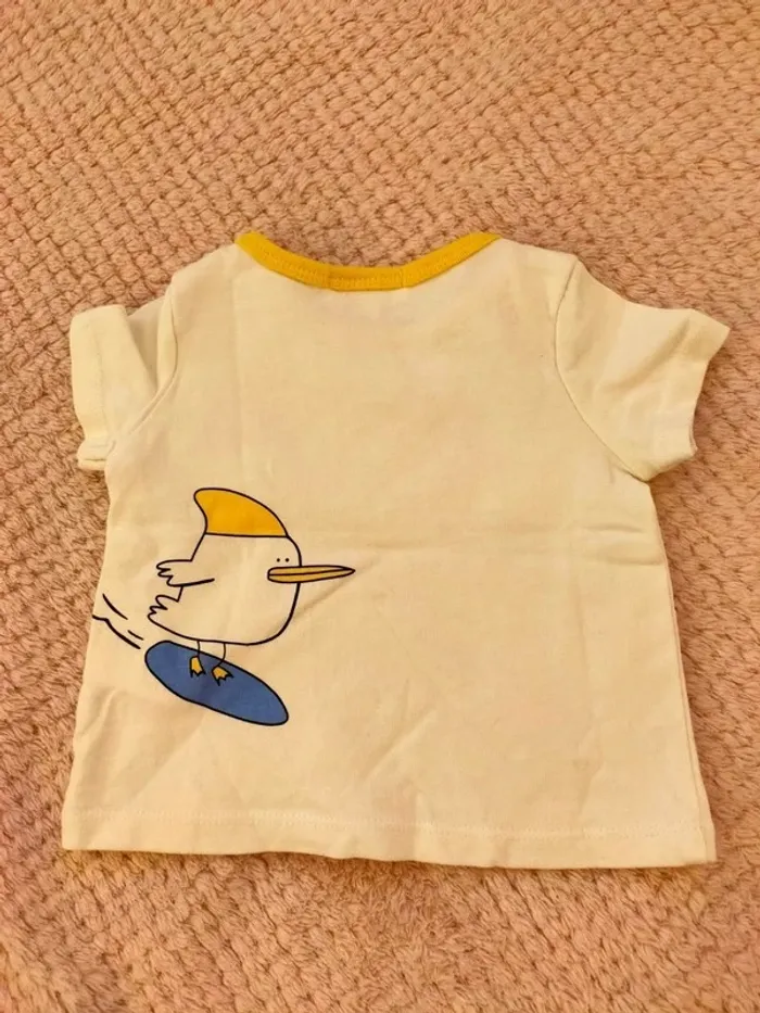 Tee-shirt Dpam 3 mois - photo numéro 3