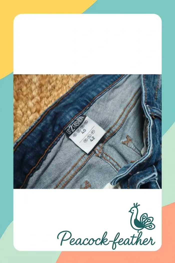 Bermuda jean 42 femme - photo numéro 4