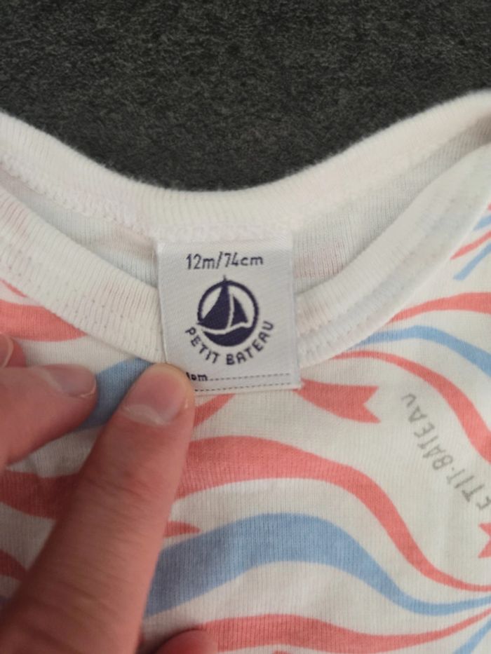 Bodies petit bateau 12 mois - photo numéro 2