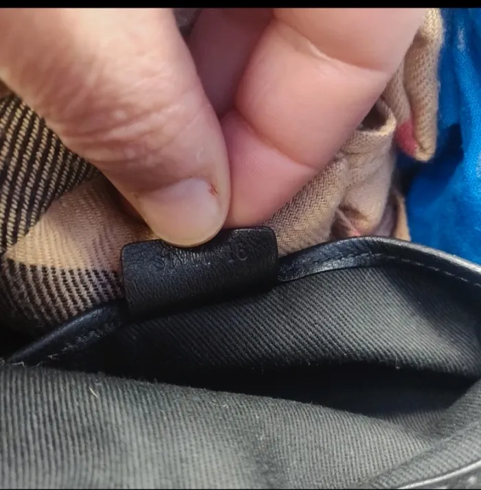 Sac Celine en cuir et velours - photo numéro 11