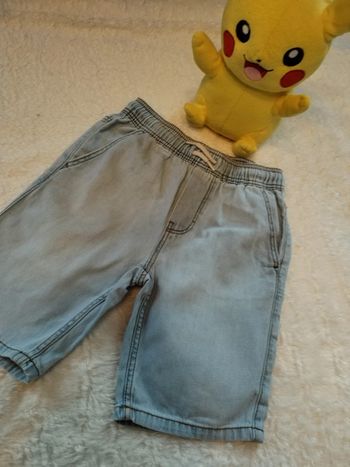 Short jean souple 6ans