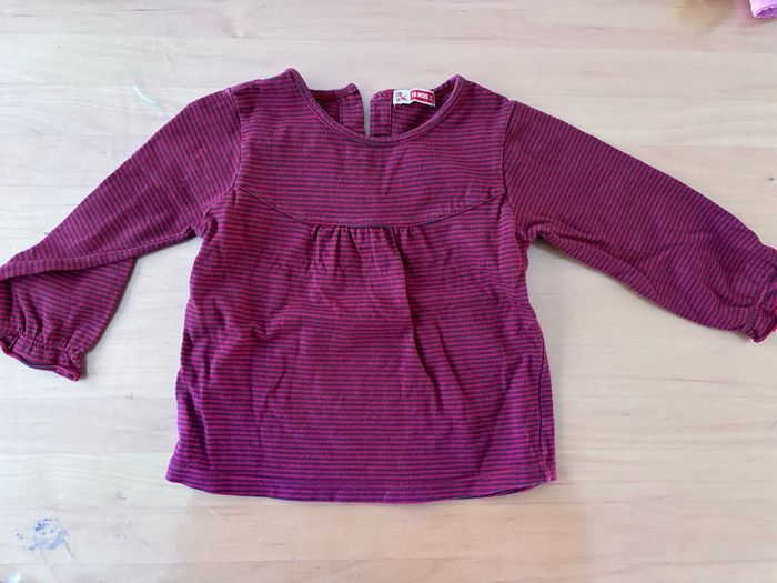 T-shirt manche longue DPAM 18mois