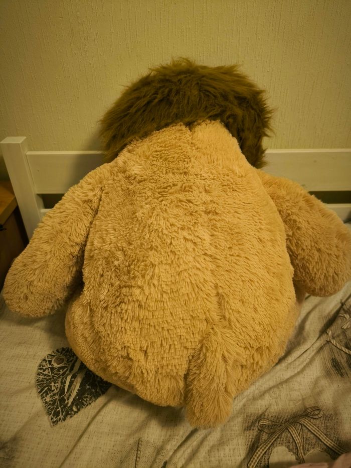 Grosse peluche lion de 65cm - photo numéro 2