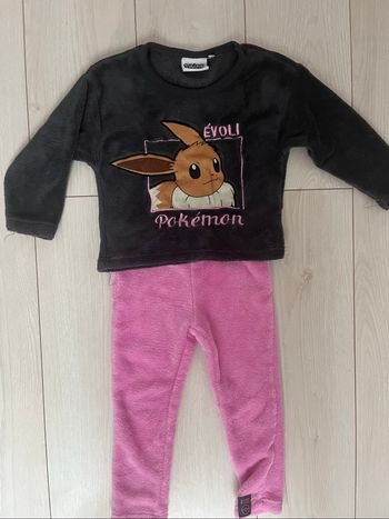 Pyjama chaud Pokémon 3 ans