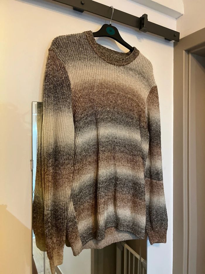 Pull couleurs dégradés