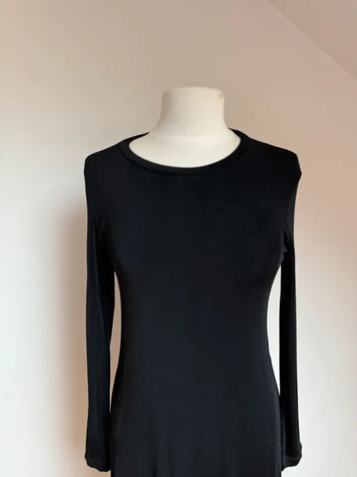 Superbe robe vintage noire BCBG Maxazria 38 40 - photo numéro 2