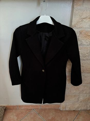 Manteau noir femme