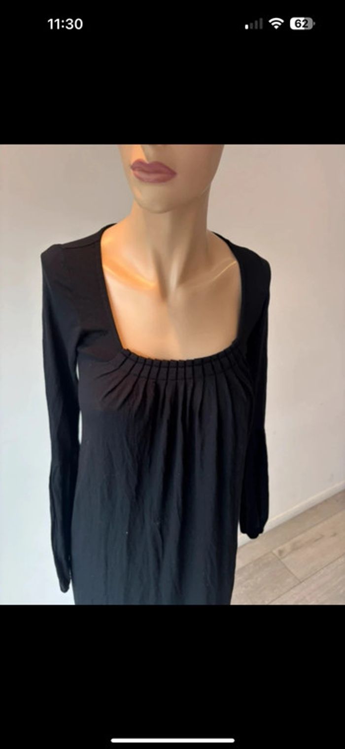 Robe noire MAJE - Taille 1 - photo numéro 7