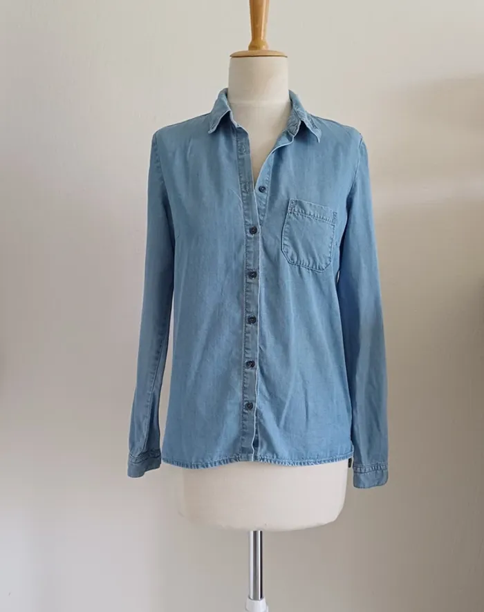 Chemise jean taille 38 Gémo