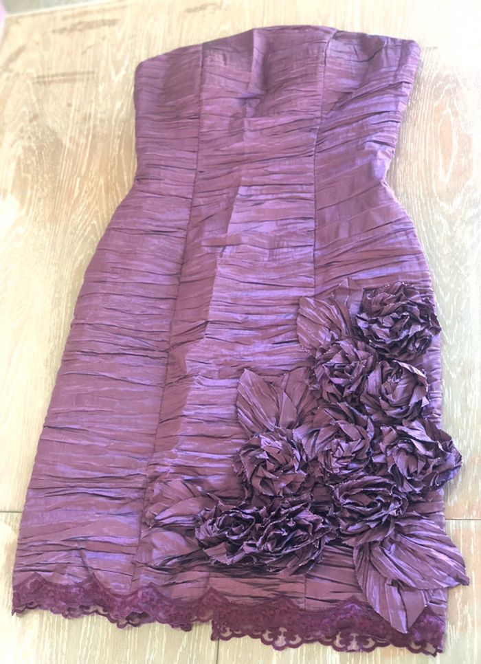 21 - Robe bustier violet - photo numéro 6