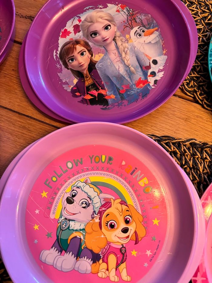 Lot assiettes enfant - photo numéro 4