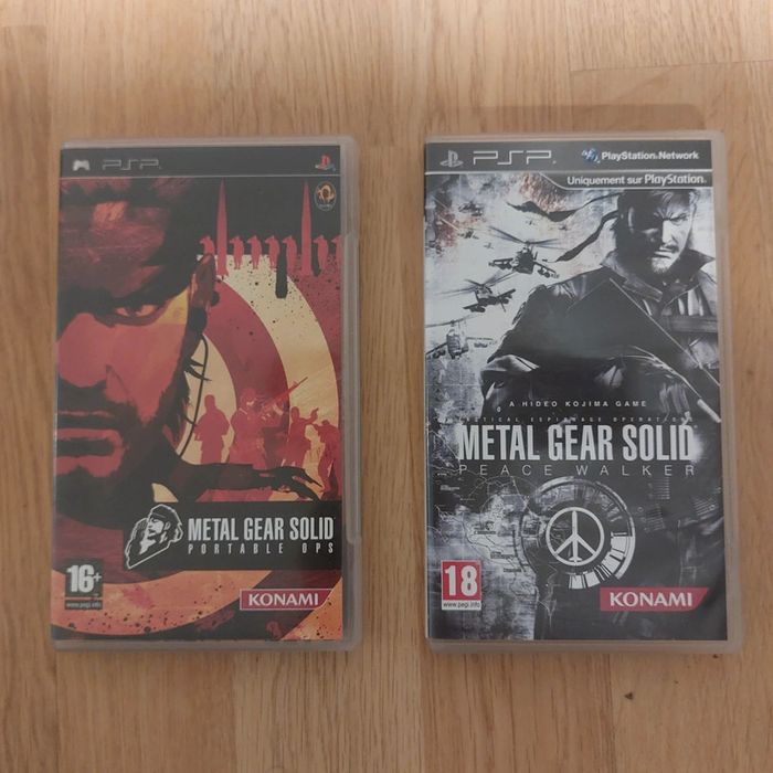 Lot de jeux Metal Gear Solid PSP PS2 PS3 - photo numéro 5