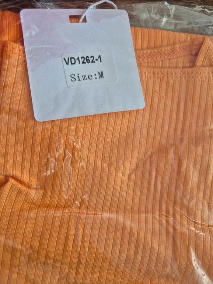 Robe d'été Orange - photo numéro 3