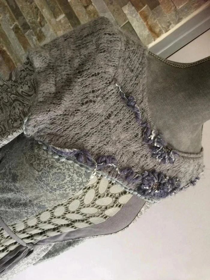 Robe grise originale - photo numéro 2