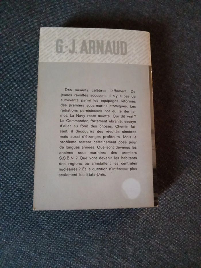 Lot de 2 romans G. J. Arnaud - photo numéro 2