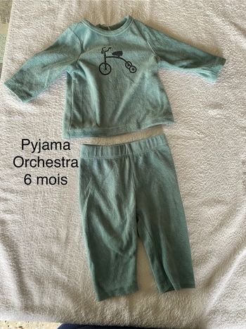 6 mois pyjama 2 pièces