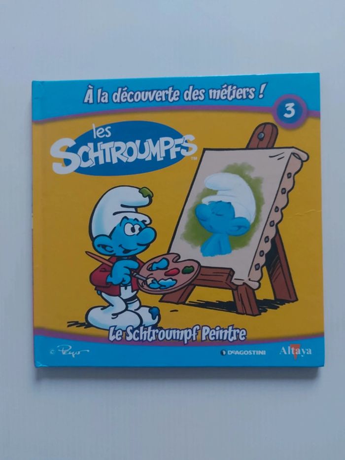 Livre "Les Schtroumpfs" À la découverte des métiers