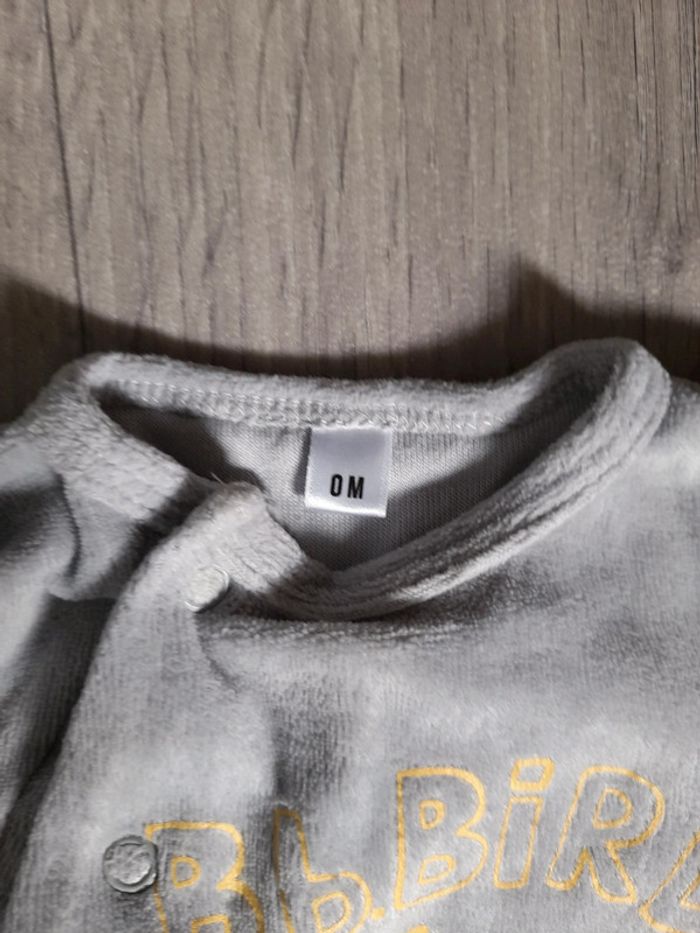 Pyjama velours naissance - photo numéro 3