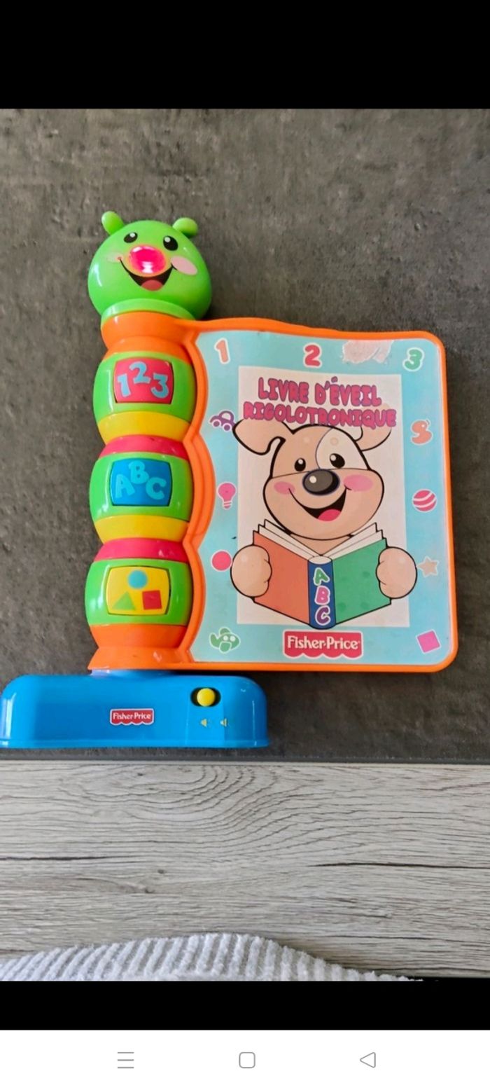 Livre d'éveil rigolotronique comptines