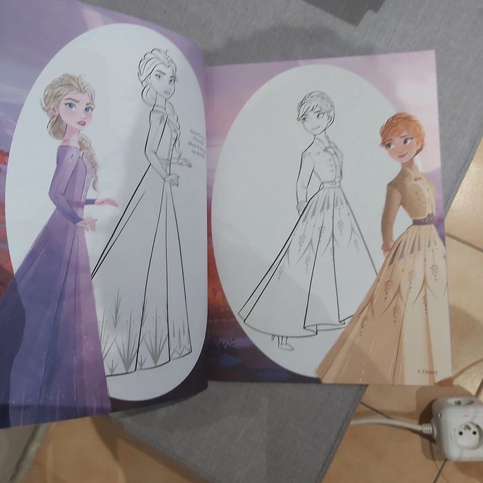 Coloriage reine des neiges - photo numéro 3